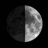 Moon age: 8 days, 18 hours, 24 minutes,66%
